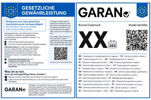 Neue Informationspflichten beim Verkauf von Waren an Verbraucher