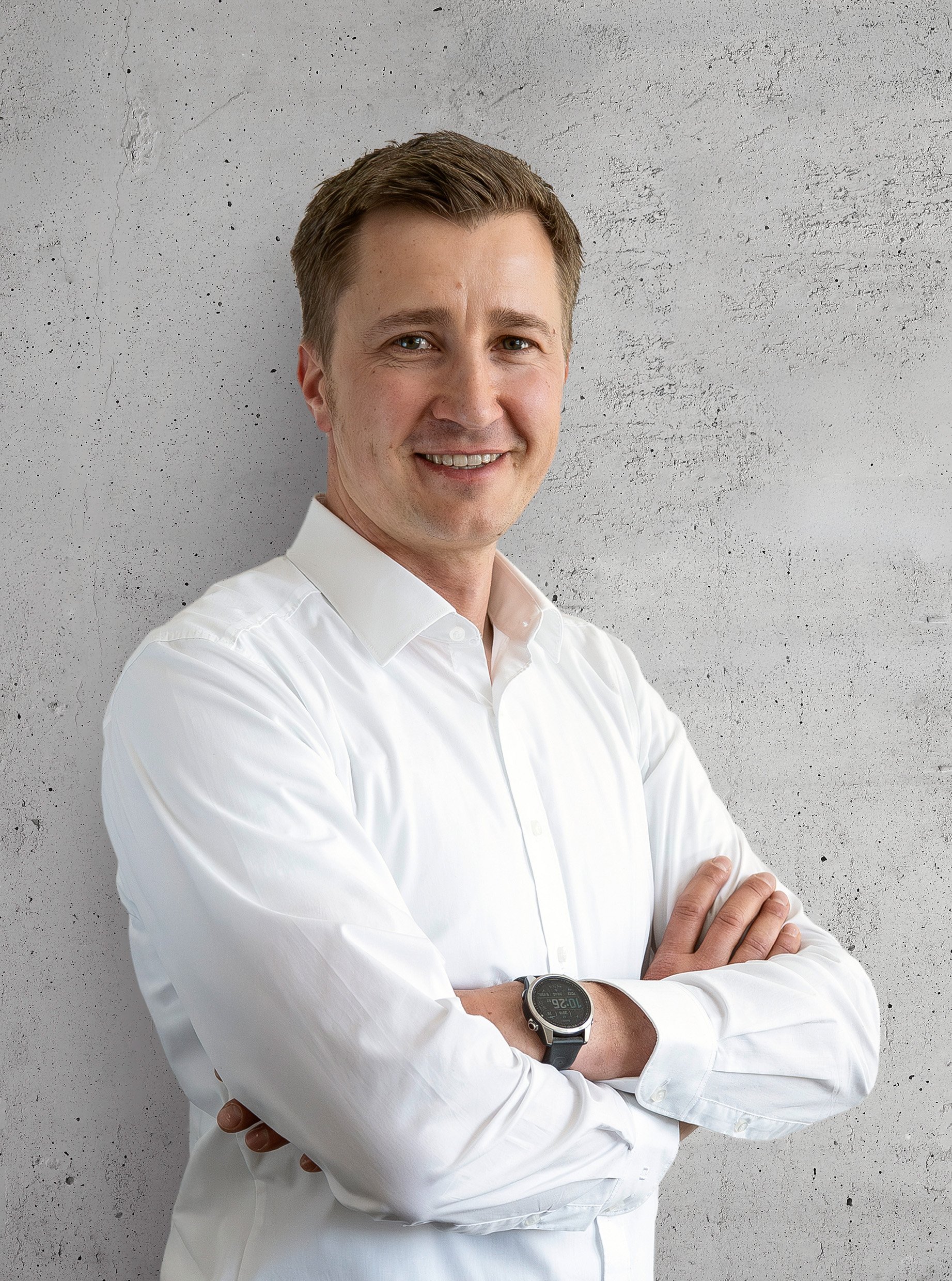 Foto zeigt Geschäftsführer Sebastian Kebschull