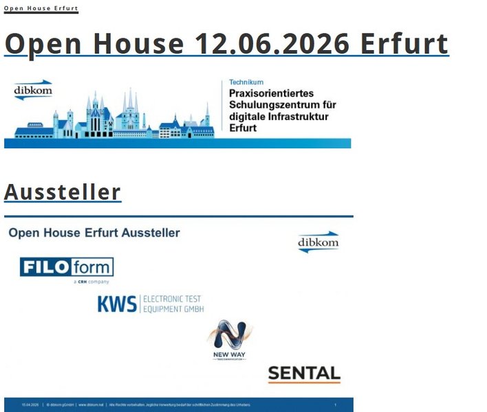 Titelbild zur Veranstaltung Tag der offenen Tür