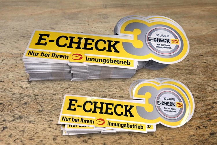 Titelbild zum News-Artikel 30 Jahre E-CHECK für mehr Sicherheit
