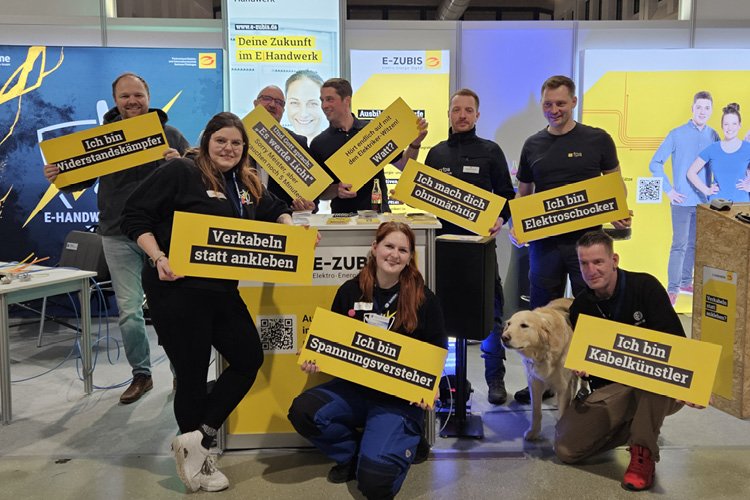 Team auf der KarriereStart 2026 in Dresden